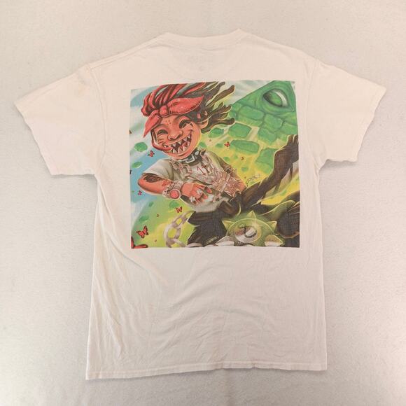 Tripple Redd Rap Crew Neck Graphic T Shirt Adult Mens Size Medium M White - Picture 9 of 10